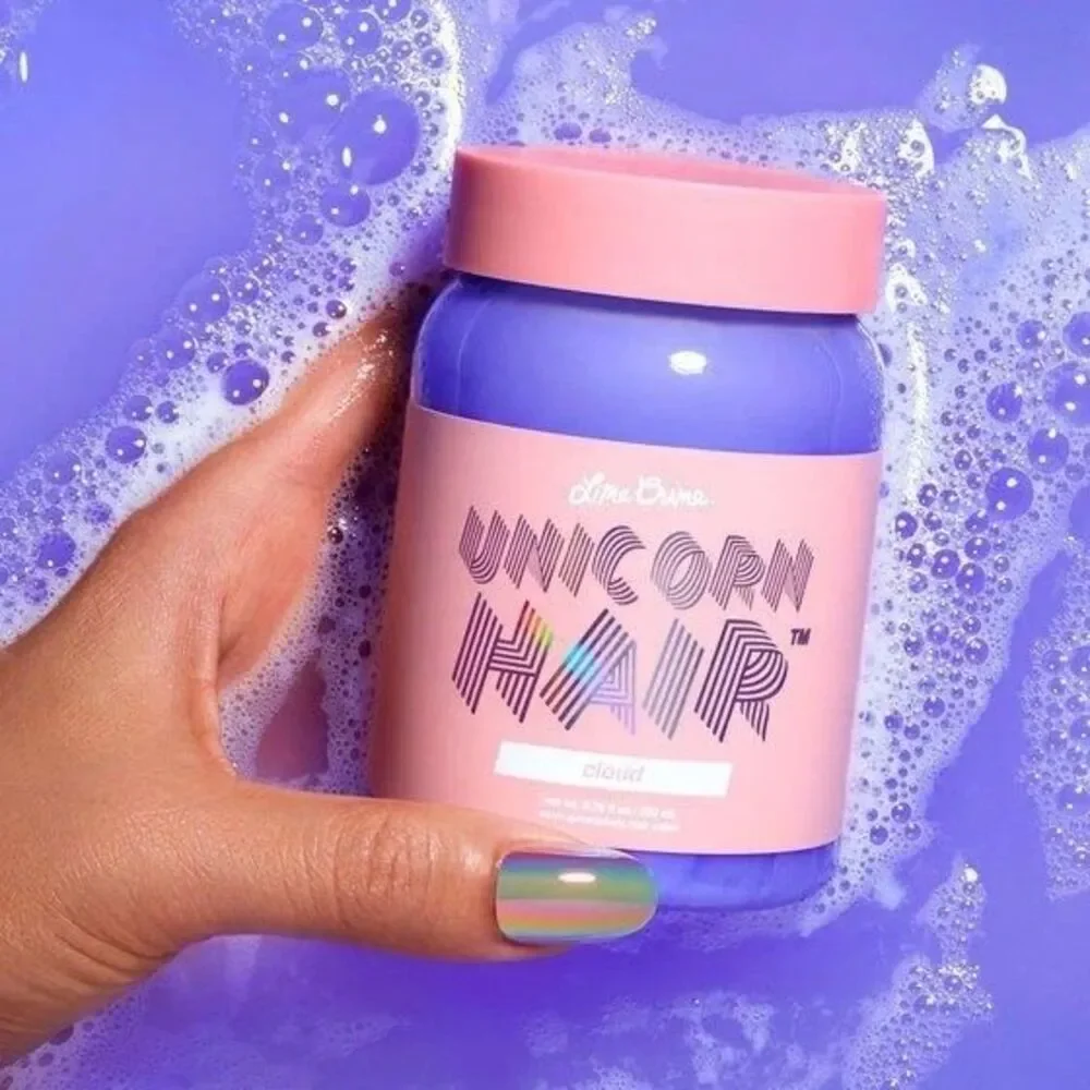 Lime Crime Unicorn Hair Dye TINT Semi Permanent CLOUD 6.76 Fl oz New Blue